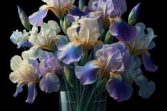 bouquet-of-iris-flowers-in-a-glass-vase