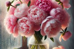 Pink-peony-with-drops-water