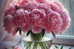 Pink-peony-with-water-drops